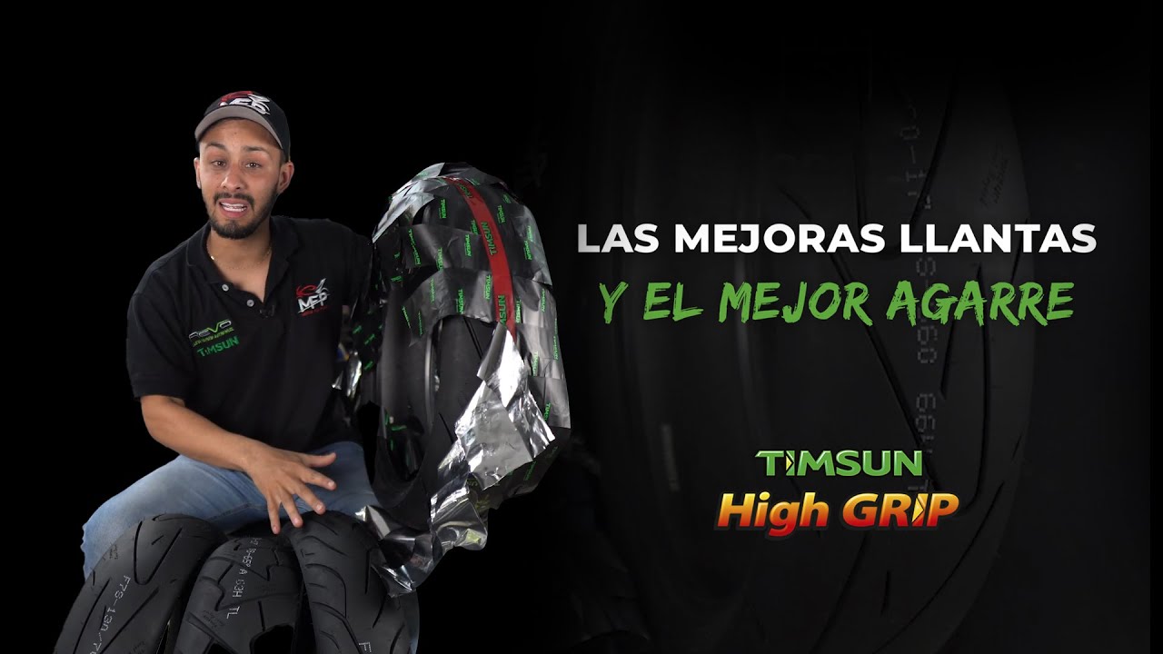 Llantas TIMSUN | Línea High Grip X MOTOS FLY PASSION