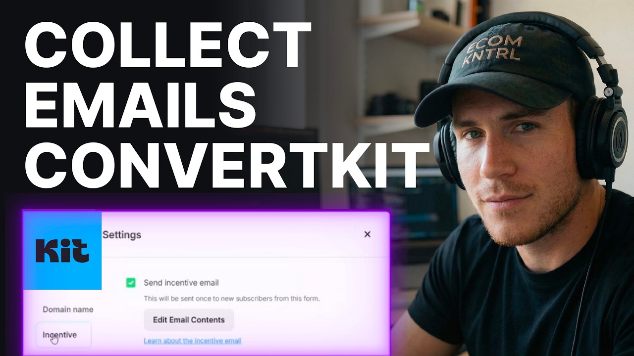 How To Collect Emails Using ConvertKit (2026) | Email List Setup