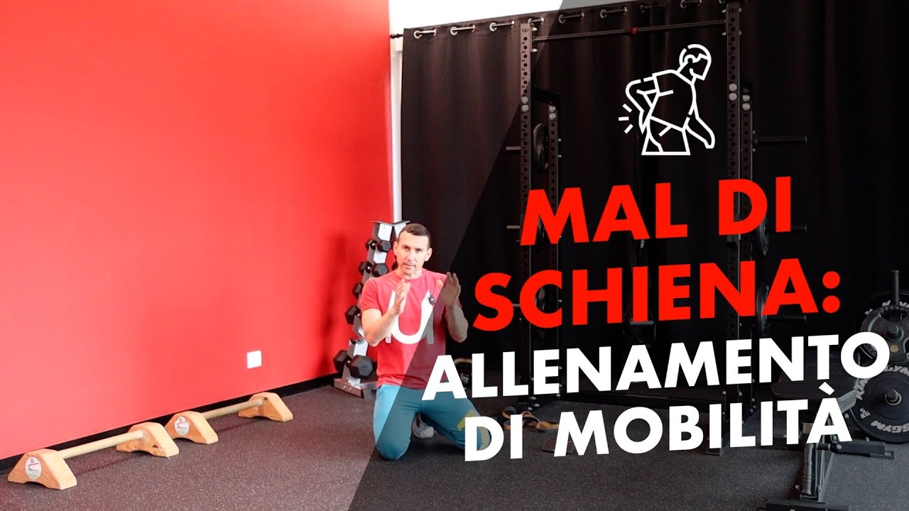 Allenamento di mobilità per mal di schiena