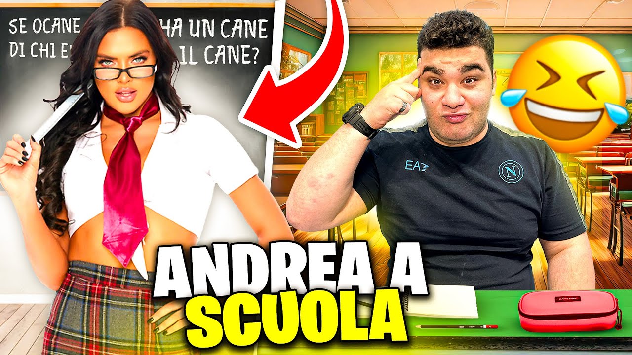 🏫 ANDREA TORNA A SCUOLA MA...