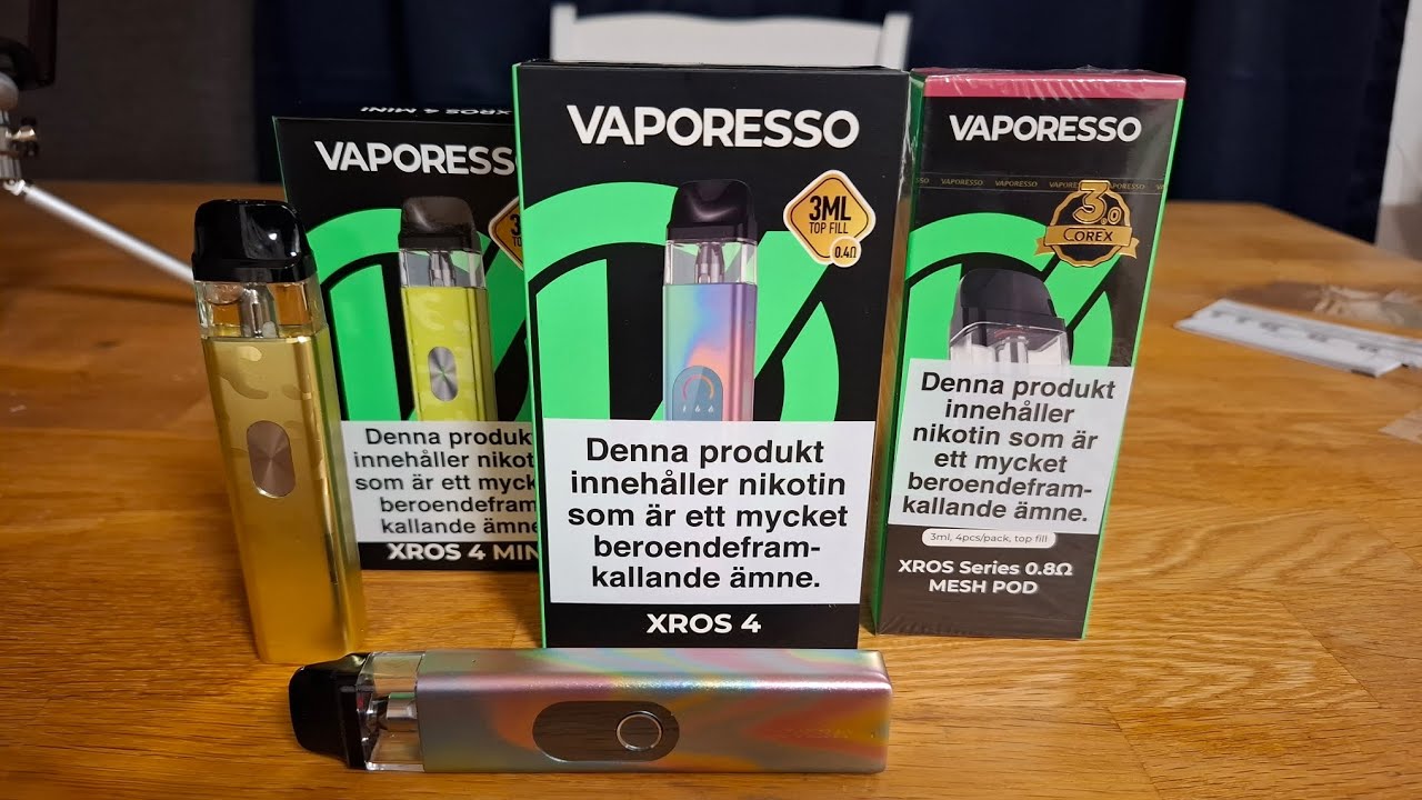 Vaporesso Xros 4, Xros 4 Mini Review 