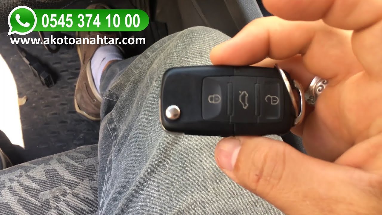 VW JETTA (2006) YEDEK ANAHTAR YAPIMI | Çoğaltma Kodlama Kopyalama | AK OTO ANAHTAR