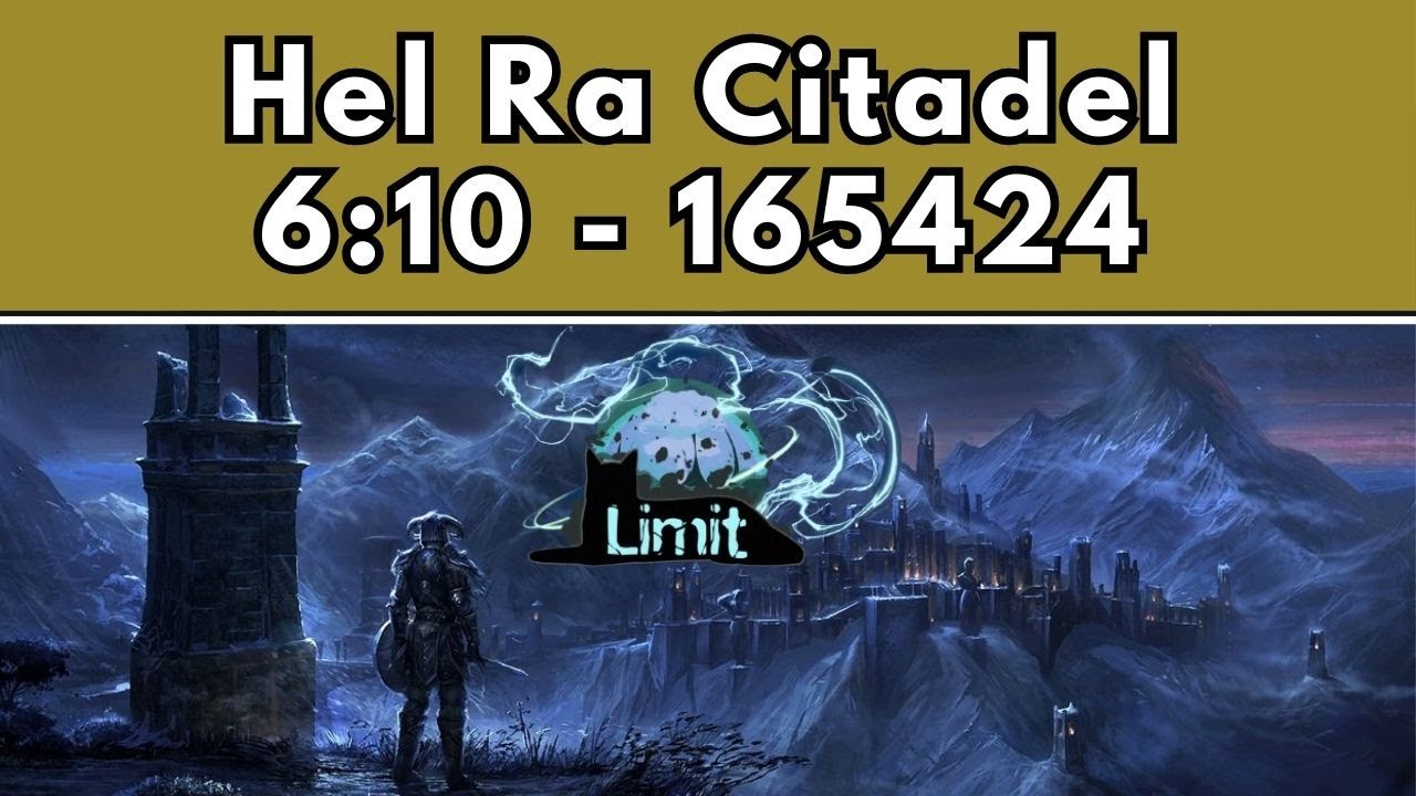 Eso - vHRC World Record 6:10 - Templar - Limit - (Firesong)