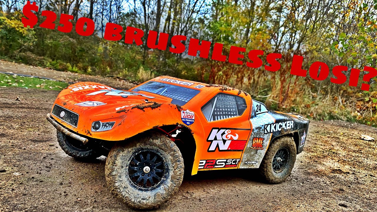 Losi 22S SCT- Brushless 2WD track weapon.
