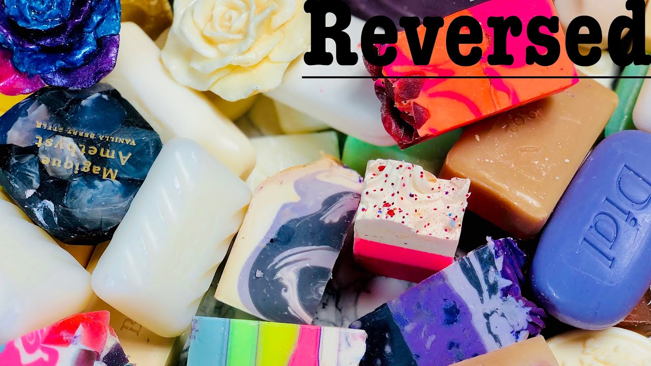 🌓 REVERSED August Nights 🌓 ASMR Soap Haul Closing Wrapping Packing Boxing International Soaps
