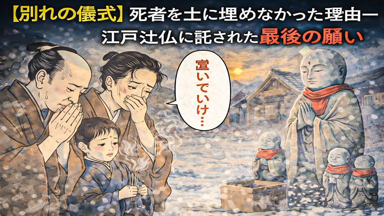 【江戸の秘密】身寄りなし、貯金なし――老いた男はどうやって一人で冬を生き延びたのか