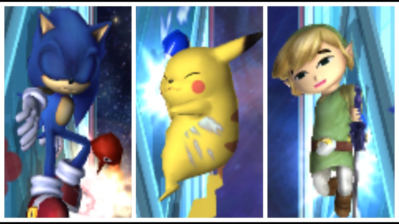 Smash Bros Brawl: Stamina KO Cries (All Fighters)