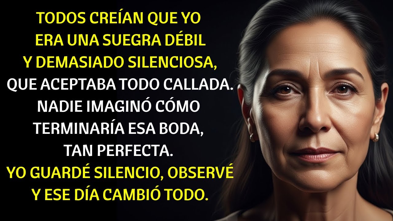 Todos Pensaban Que Yo Era Una Suegra Débil. Nadie Imaginó Cómo Terminaría La Boda