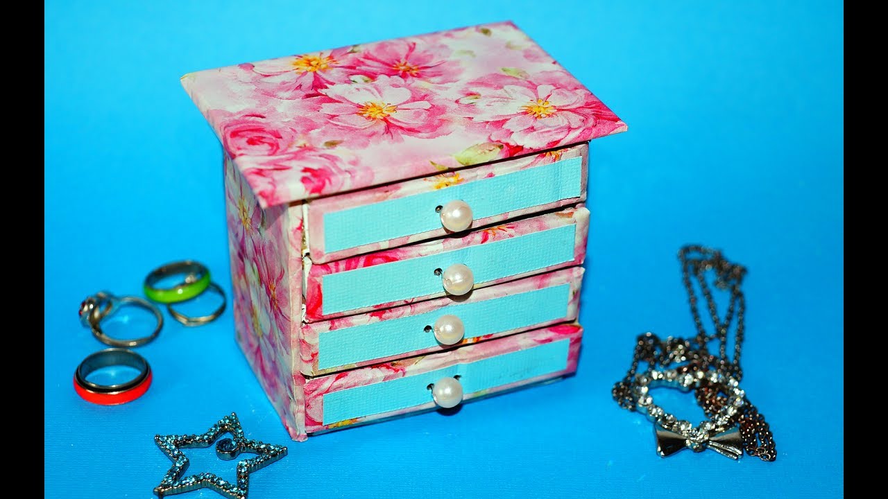 Ручной спичечный коробок ювелирных изделий Craft коробка | DIY решений