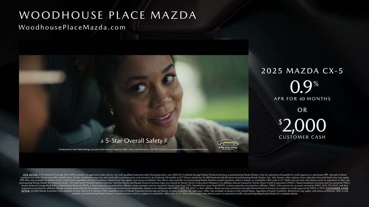 Woodhouse Place Mazda March CX-5 Offers