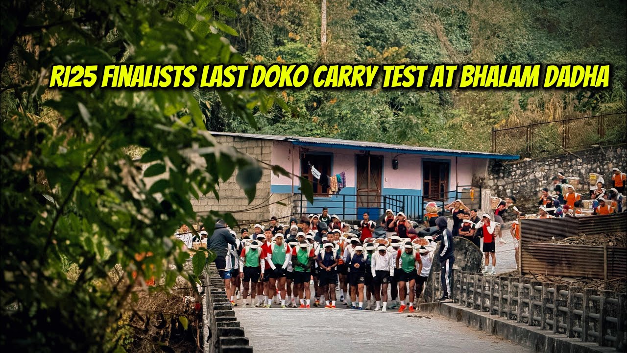 Bhalam Dadha Last Final Doko Carry Test Intake 25/26 Finalist Boys 