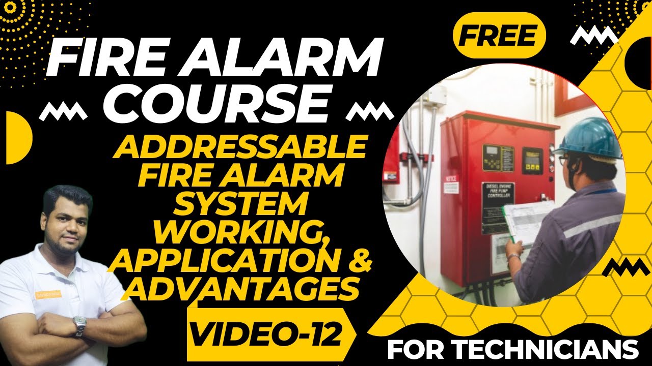 Addressable Fire Alarm System | Working | Application | FREE Online Course | By Ansari29 | Video-12