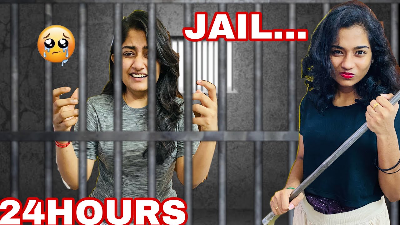 😭😭I PRISONED my SISTER in REAL JAIL for 24HOURS Straight[TAMIL]- Romba mosamana jail
