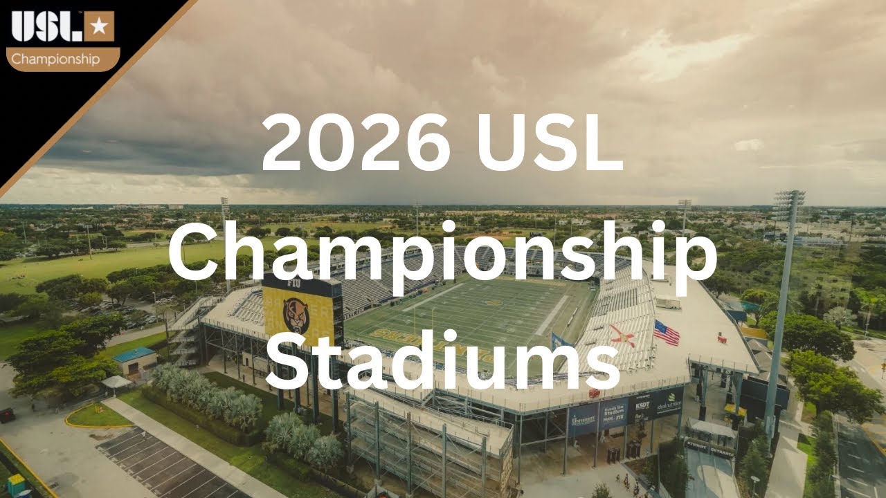 Стадионы Чемпионата USL 2026 года