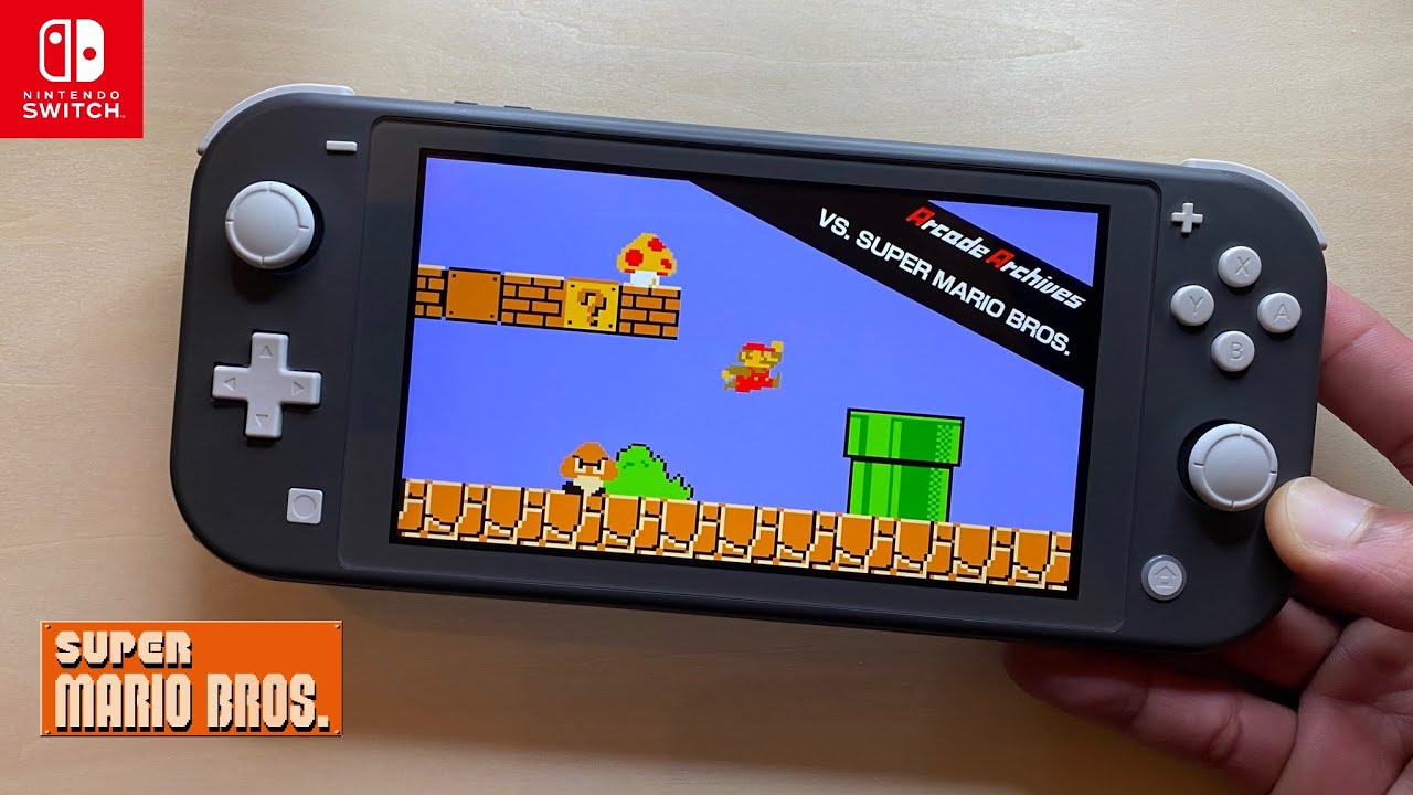 Super Mario Bros. Nintendo Switch Lite Gameplay