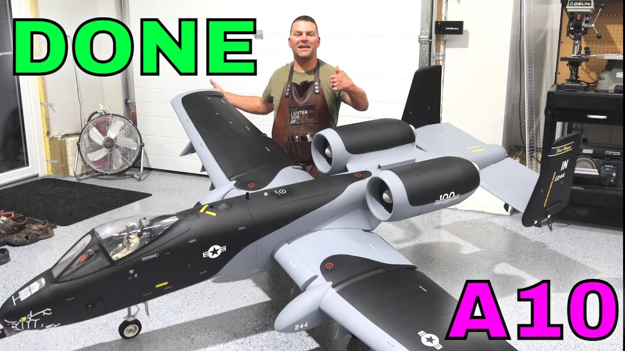 ВСЁ! Я ГОТОВ! — Огромный Skymaster A-10 Black Snake в сборе