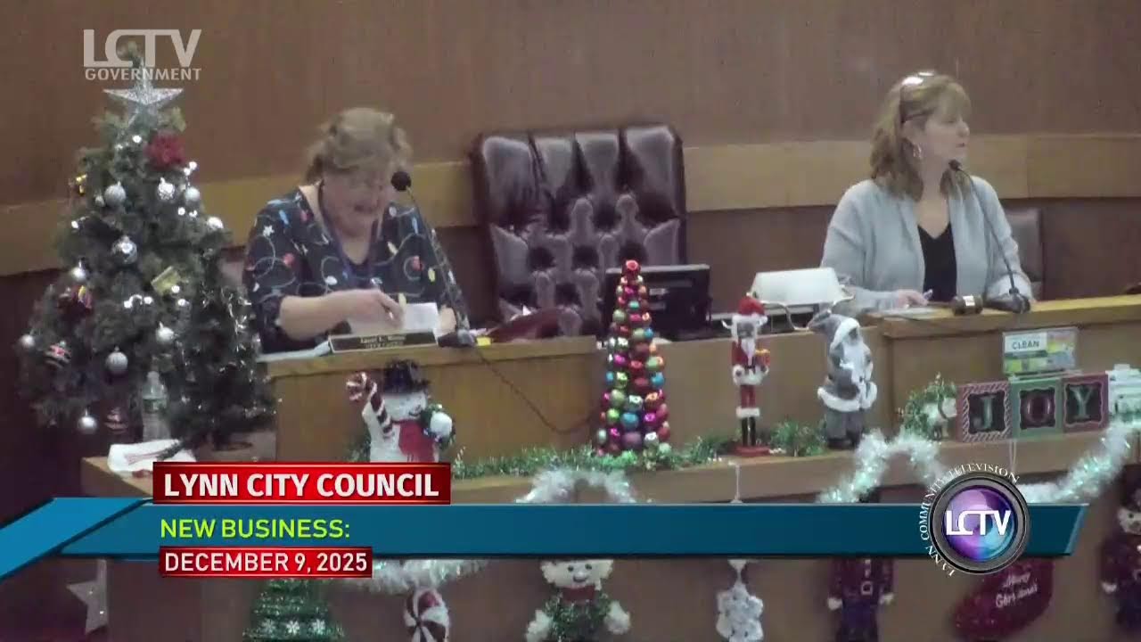 Lynn City Council Meeting & Committee Meetings | December 9, 2025