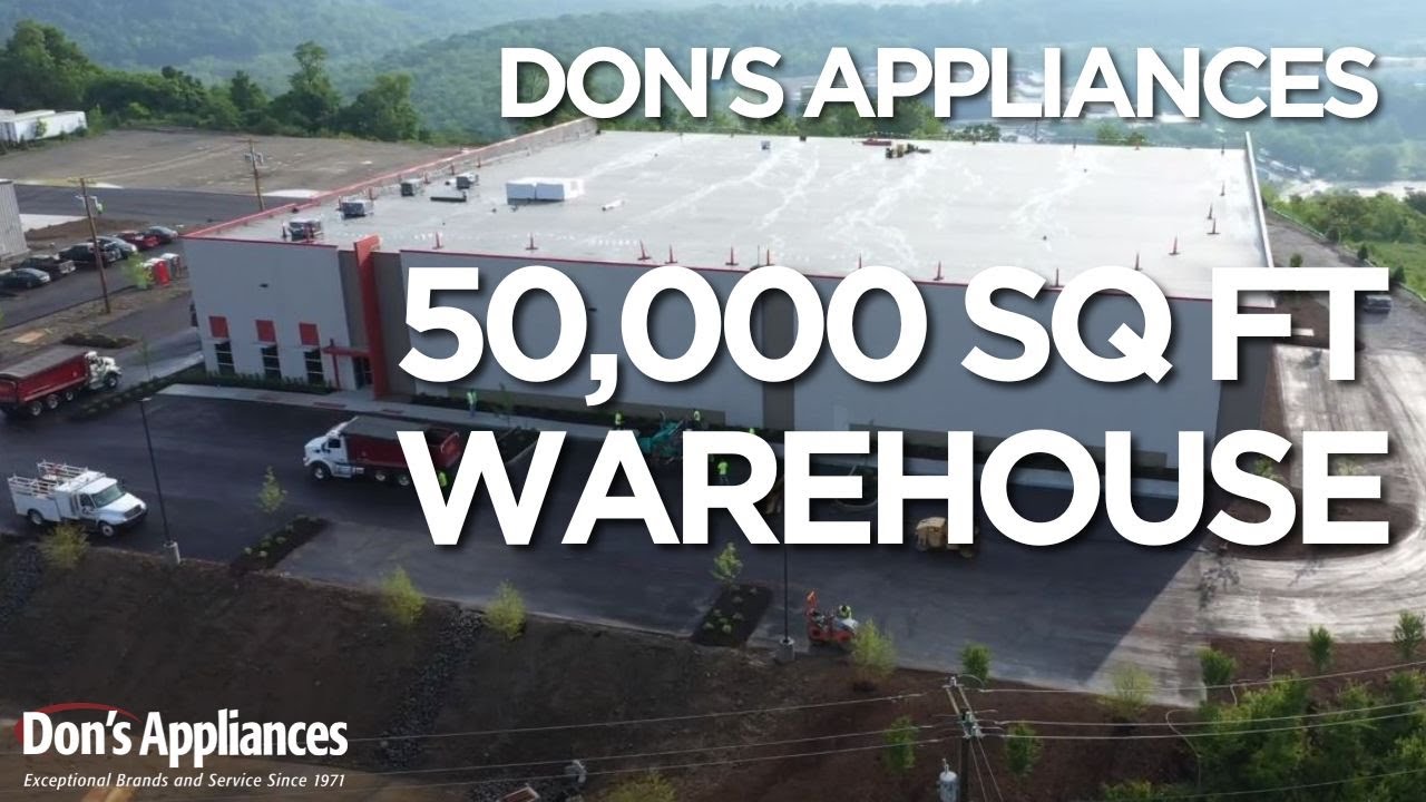 Don's Appliances' 50,000 sq ft Warehouse