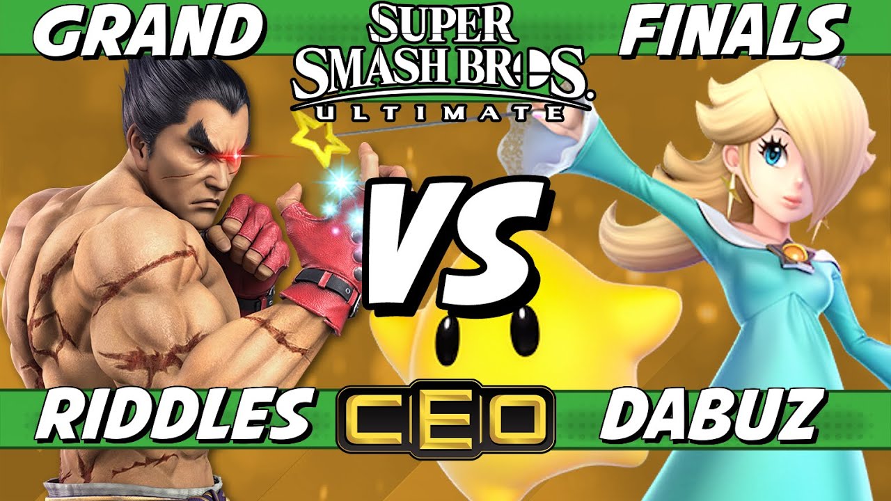 CEO 2023 - Riddles (Kazuya) vs Dabuz (Rosa) Grand Finals - Smash Ultimate