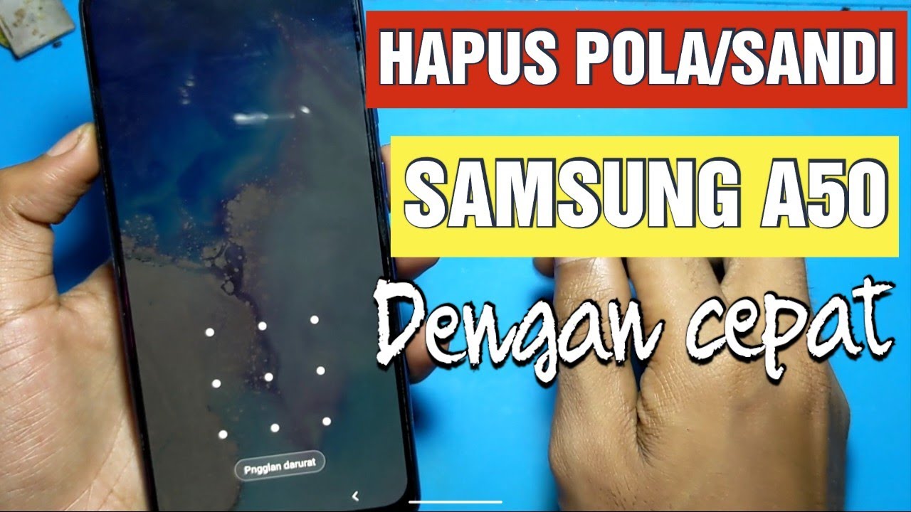 HARD RESET SAMSUNG A50 LUPA POLA SANDI KUNCI LAYAR VIA RECOVERY