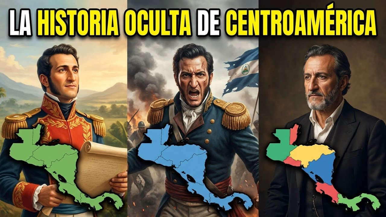 La Historia Completa de la Republica Federal de CENTROAMERICA - DOCUMENTAL