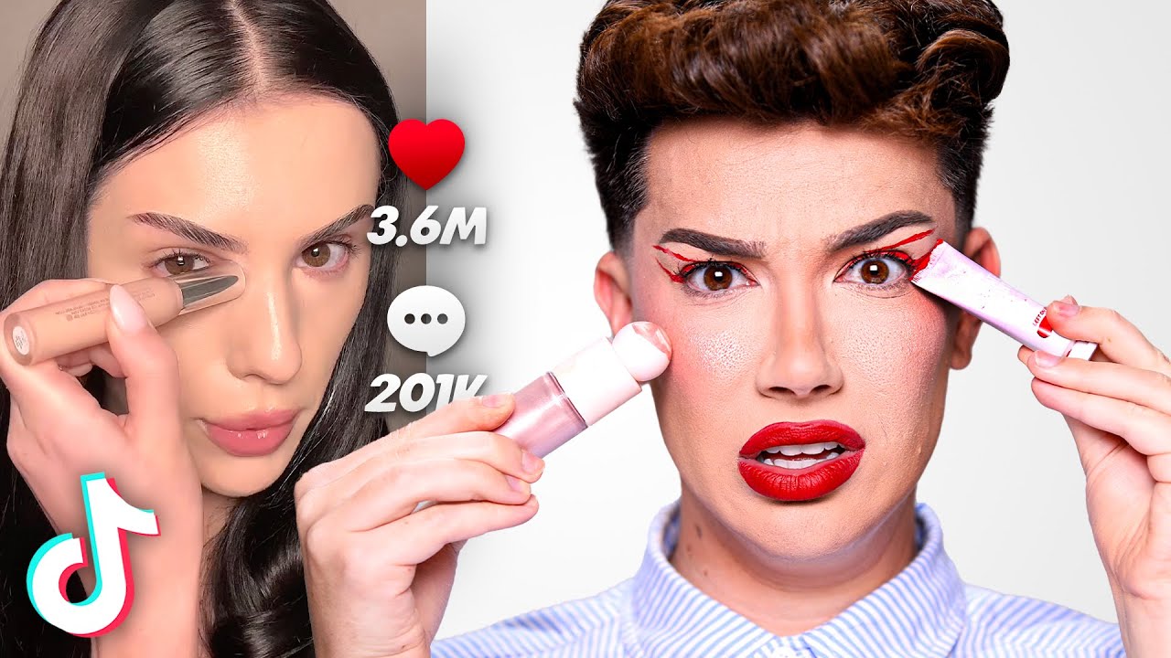 Нанесите макияж на все лицо, используя ТОЛЬКО УПАКОВКУ! 😳 💄
