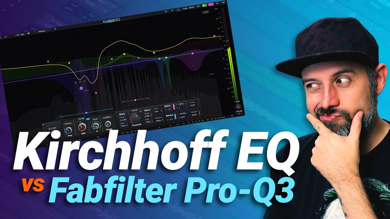 Kirchhoff EQ el suplente del FabFilter Pro Q3? | Un EQ que lo tiene todo y más.... 🤯 #fepoplugins