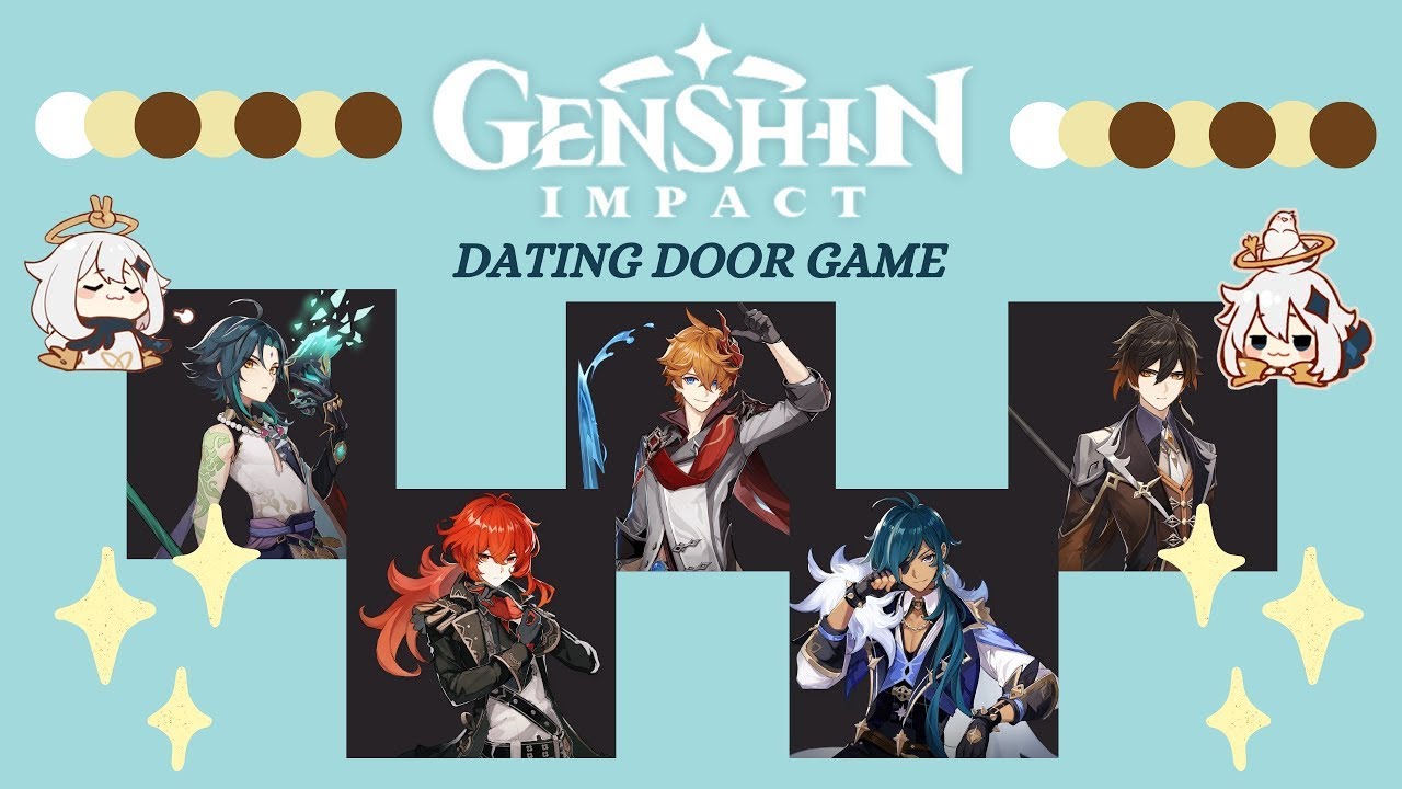 Genshin Impact Dating Door Game   Your life at genshin impact world edition