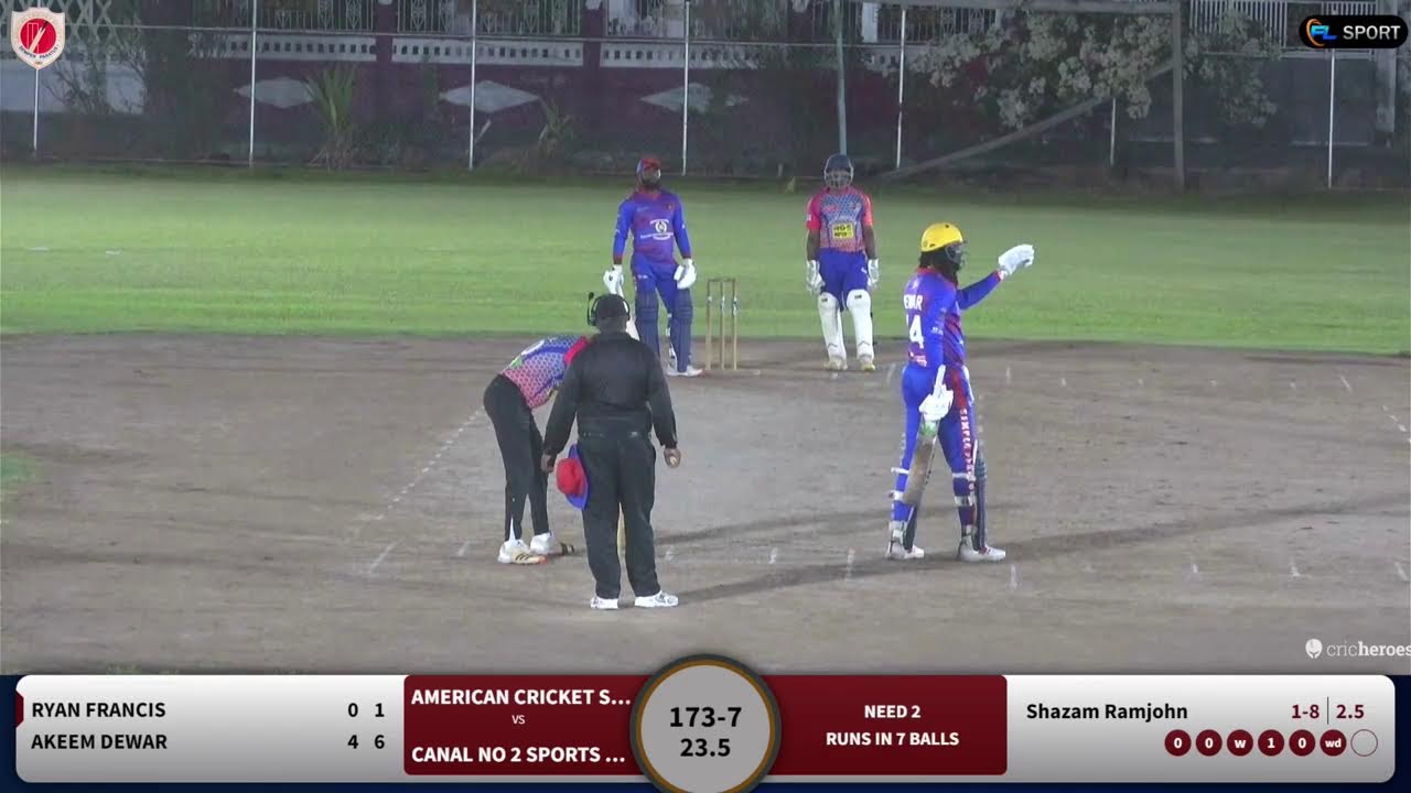American Cricket Society (ACS) Goodwill Tour of Guyana 2026