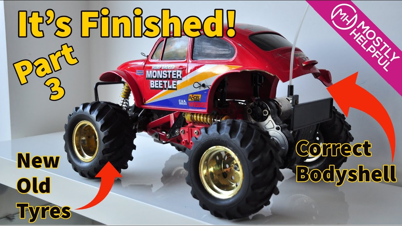 Tamiya Monster Beetle - Modernising a Legend Part 3: Restoration Finished!