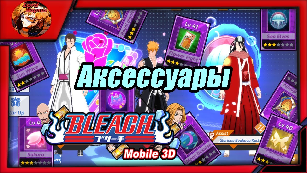 Bleach Mobile 3D SEA: Гайд по Аксессуарам. Блич: Что, как, куда, для чего, для кого?