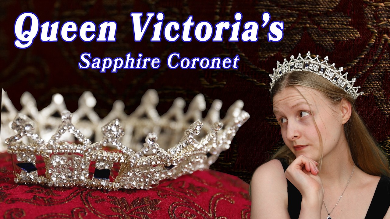 Making Queen Victoria's Sapphire Coronet! ✨ | DIY Crown