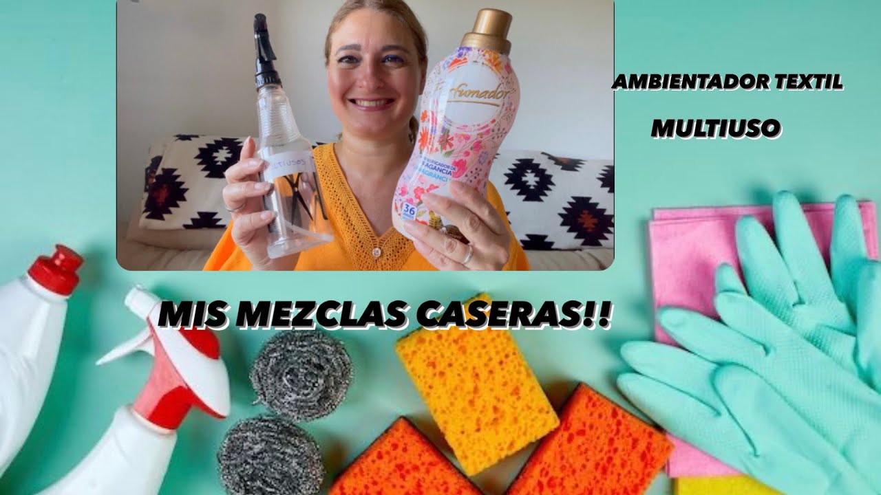 MIS PREPARADOS CASEROS MULTIUSO +AMBIENTADOR TEXTIL