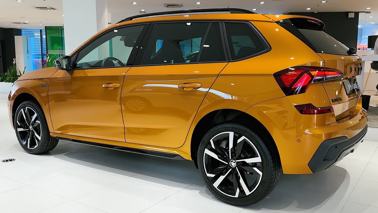 2025 Skoda Kamiq Monte Carlo - Детали экстерьера и интерьера