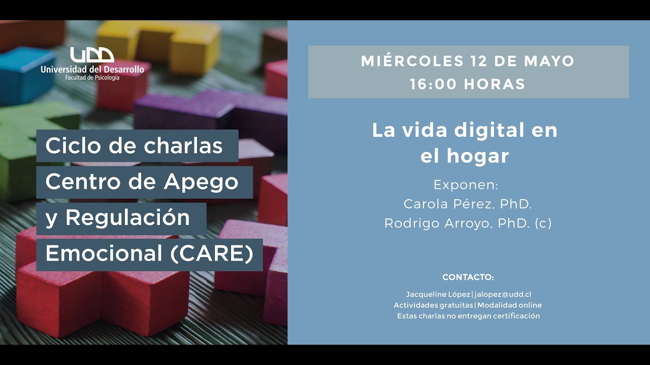 Charlas CARE: La vida digital en el hogar