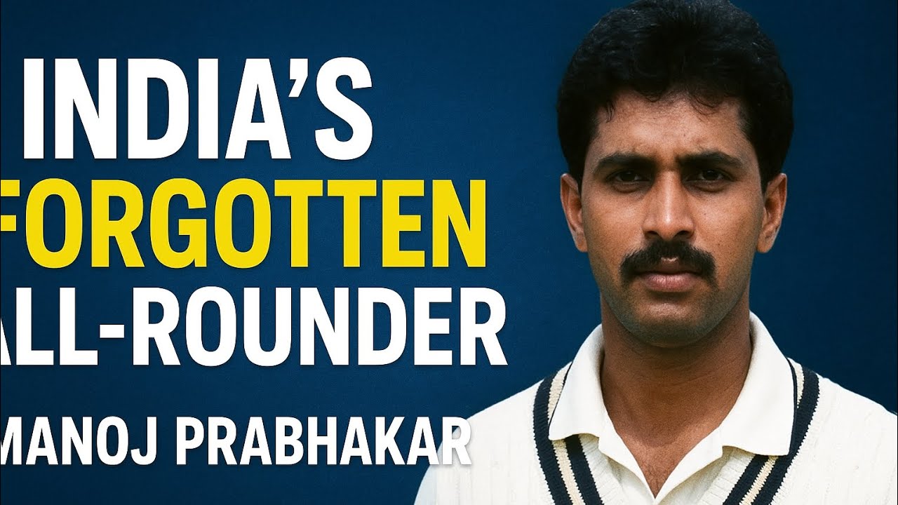 “Manoj Prabhakar – India’s Forgotten All-Rounder | Rise, Peak & Untold Story”