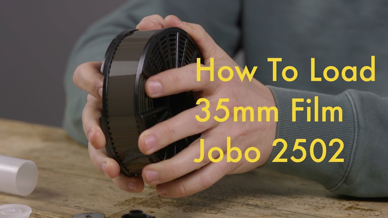 How to Load 35mm Film in a Jobo 2502 Reel || How To