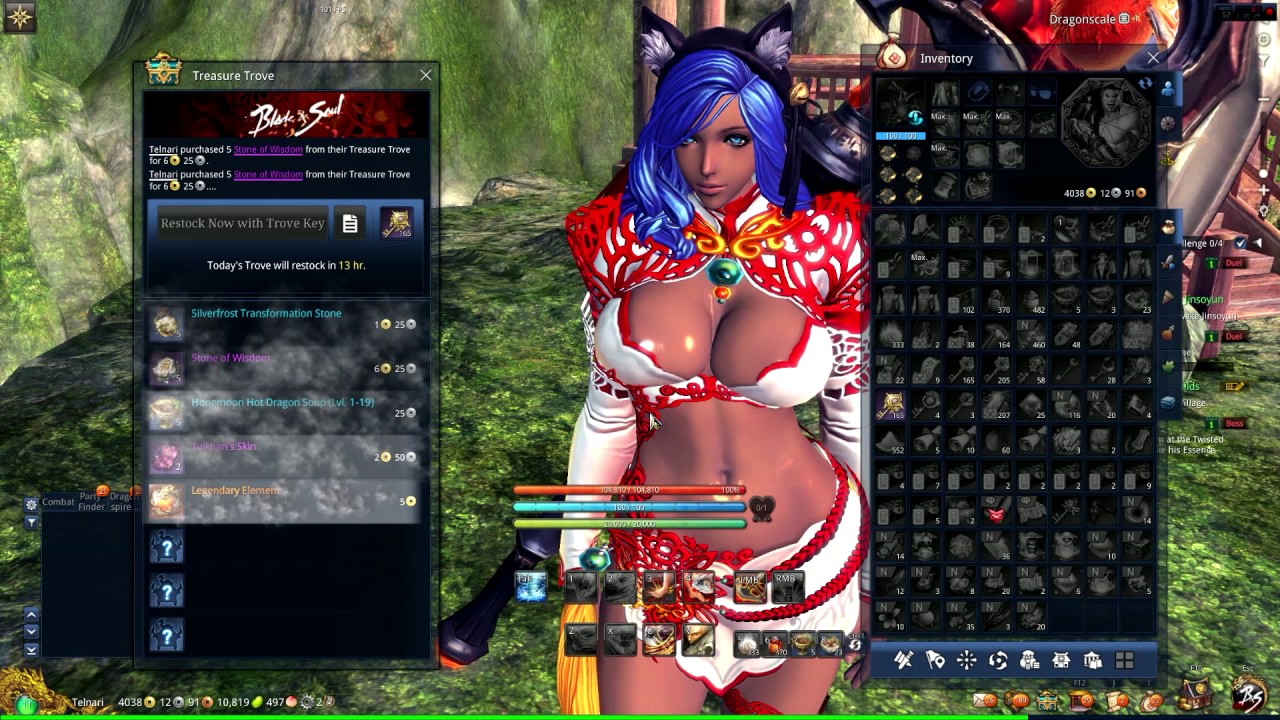 Blade and soul Treasure Trove (After Hotfix) 「 Spring Trove Event │350 Keys & Boxes 」