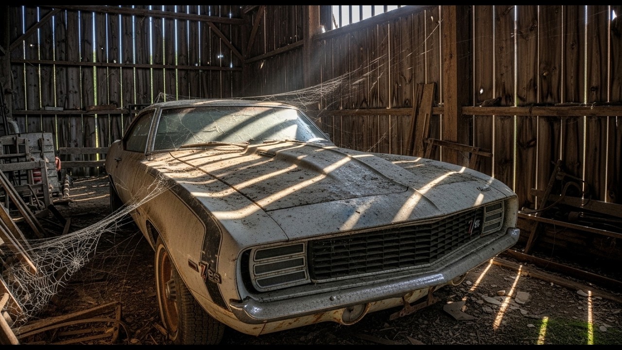 Abandoned 1969 Camaro Z/28 Rescued After 40 Years! Full Restoration