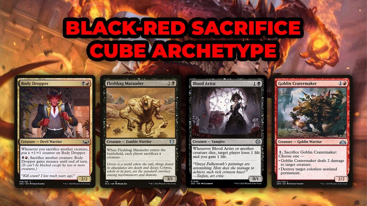 Тема куба: Чёрно-красная жертва | Magic: The Gathering