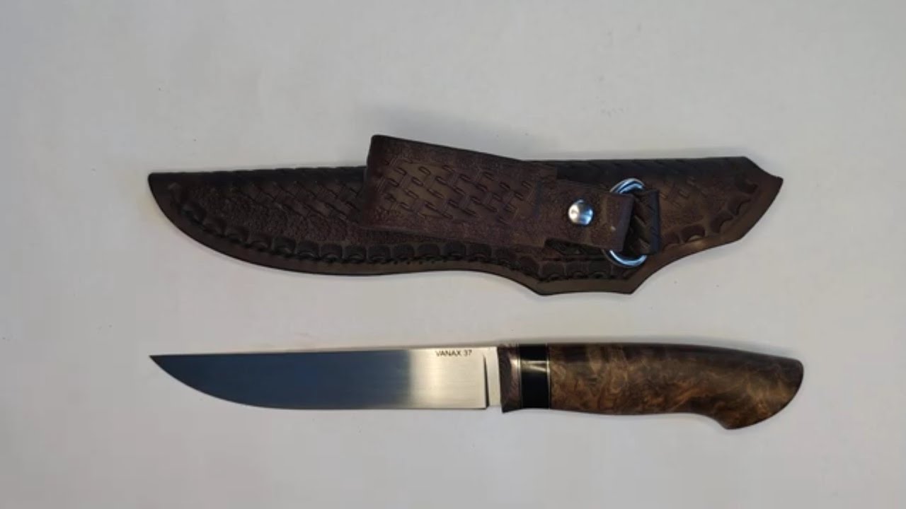Честный обзор! Нож из премиум стали Vanax37