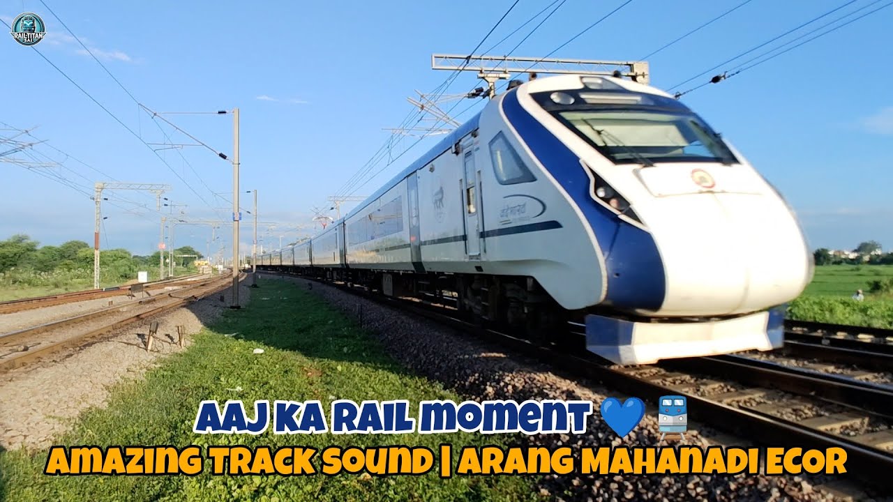Aaj Ka Rail Moment | Track Sound 🔥| Arang Mahanadi ECOR | Urkura SECR #train #indianrailways