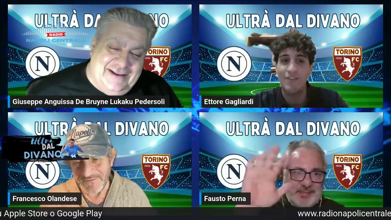 Napoli-Torino LIVE: | ULTRA DAL DIVANO (finale)