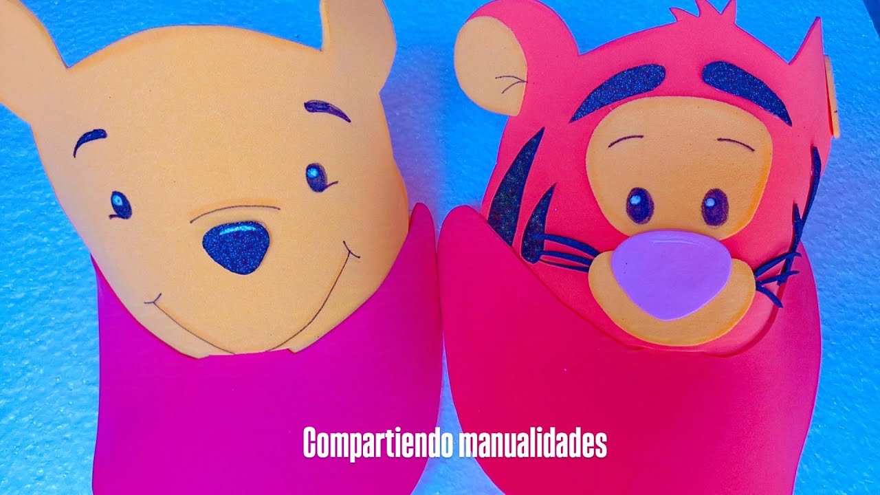 viseras winnie pooh y Tiger #winniethepooh #tiger