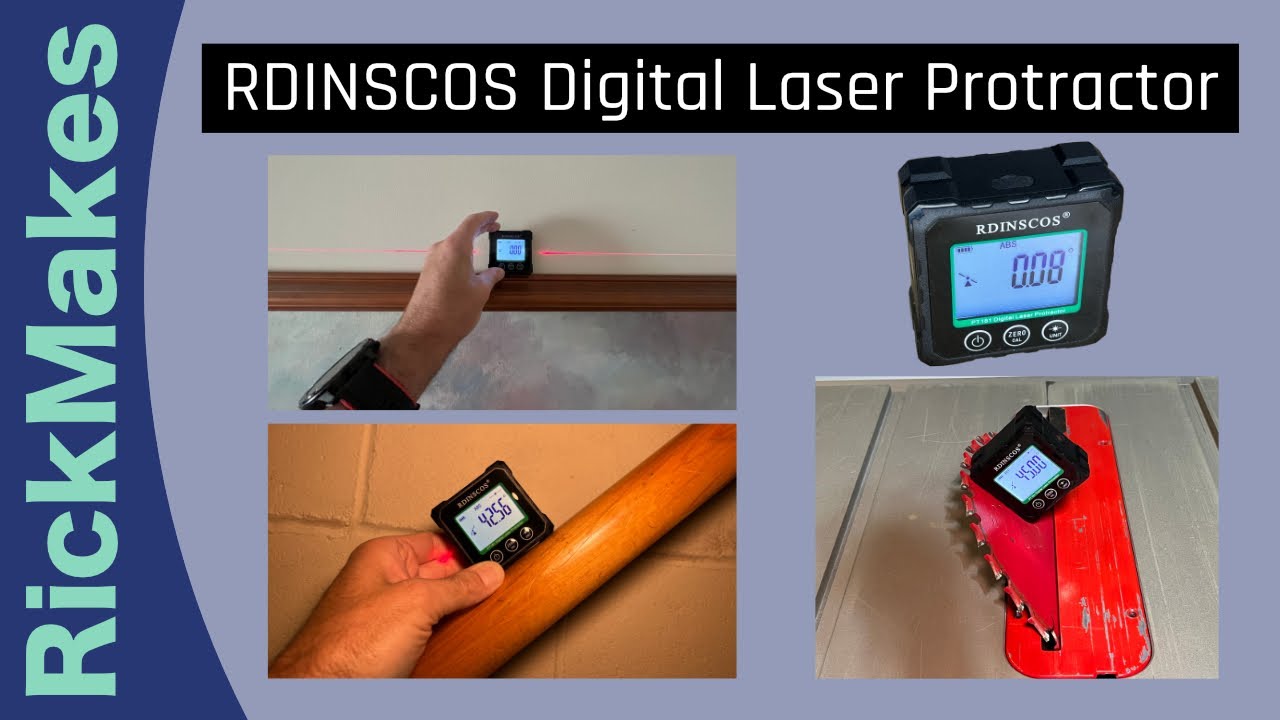 RDINSCOS Digital Laser Protractor