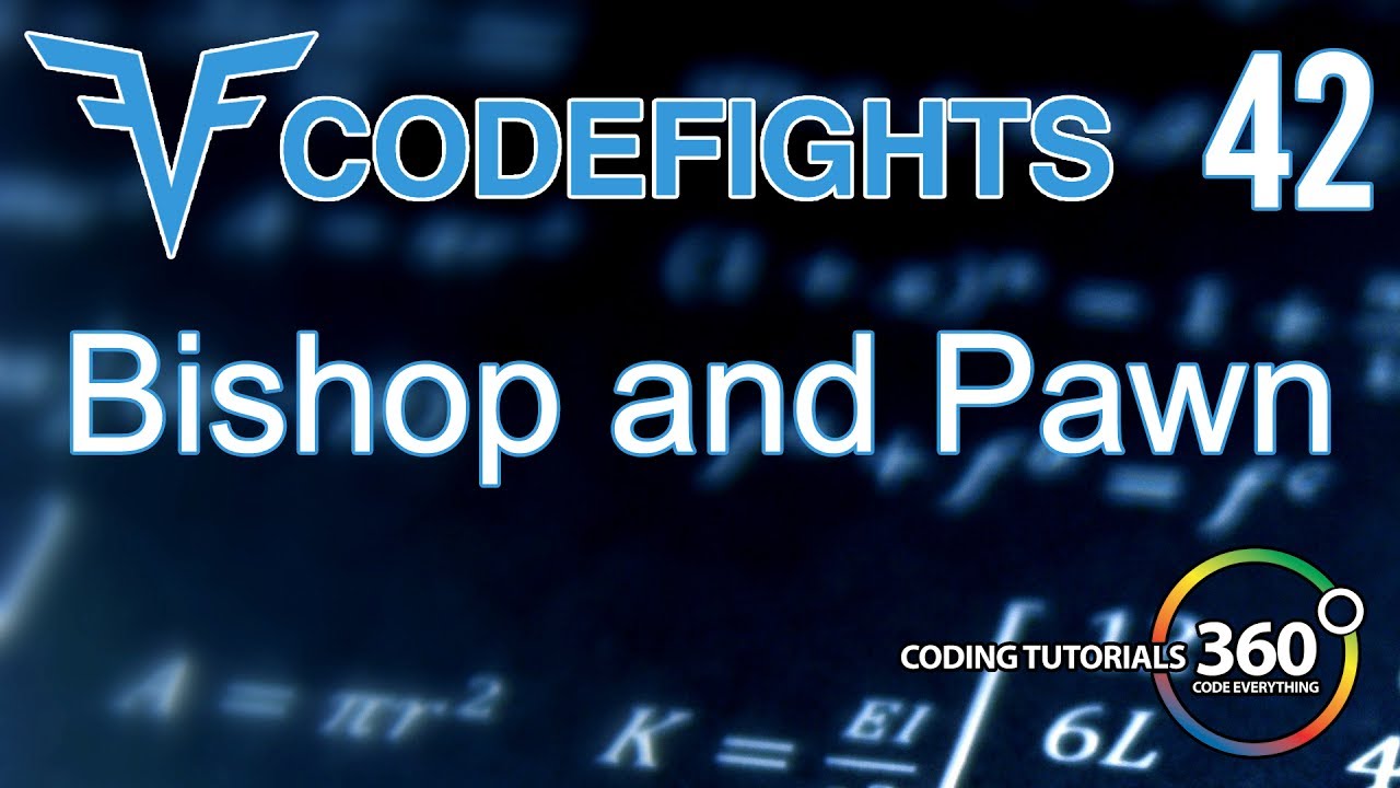 Bishop and Pawn | CodeFights Intro Algorithm JavaScript Solution and Breakdown