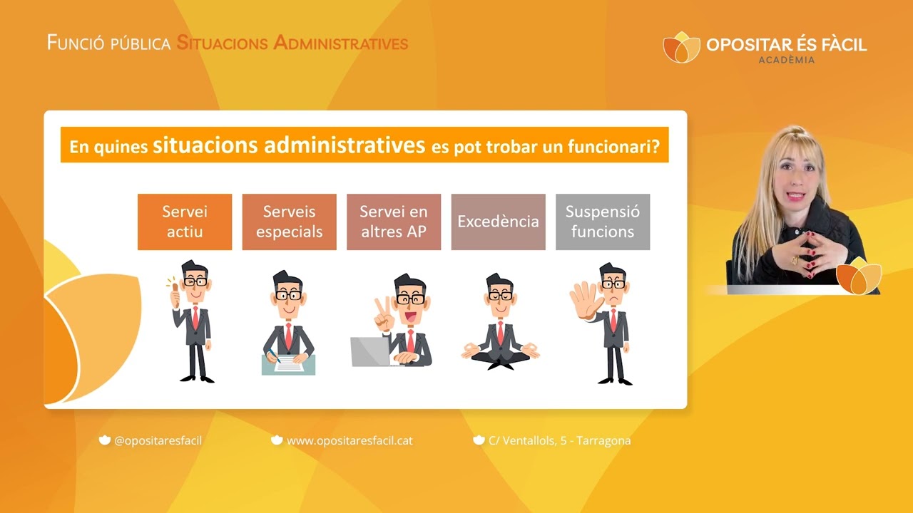 Situacions administratives funcionaris públics