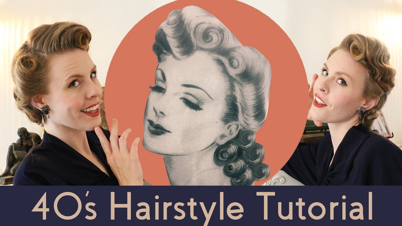 1940s Vintage Hairstyle Tutorial