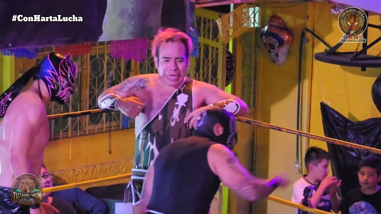 Demonio Azteca y Arael VS El Demasiado y Máximo 