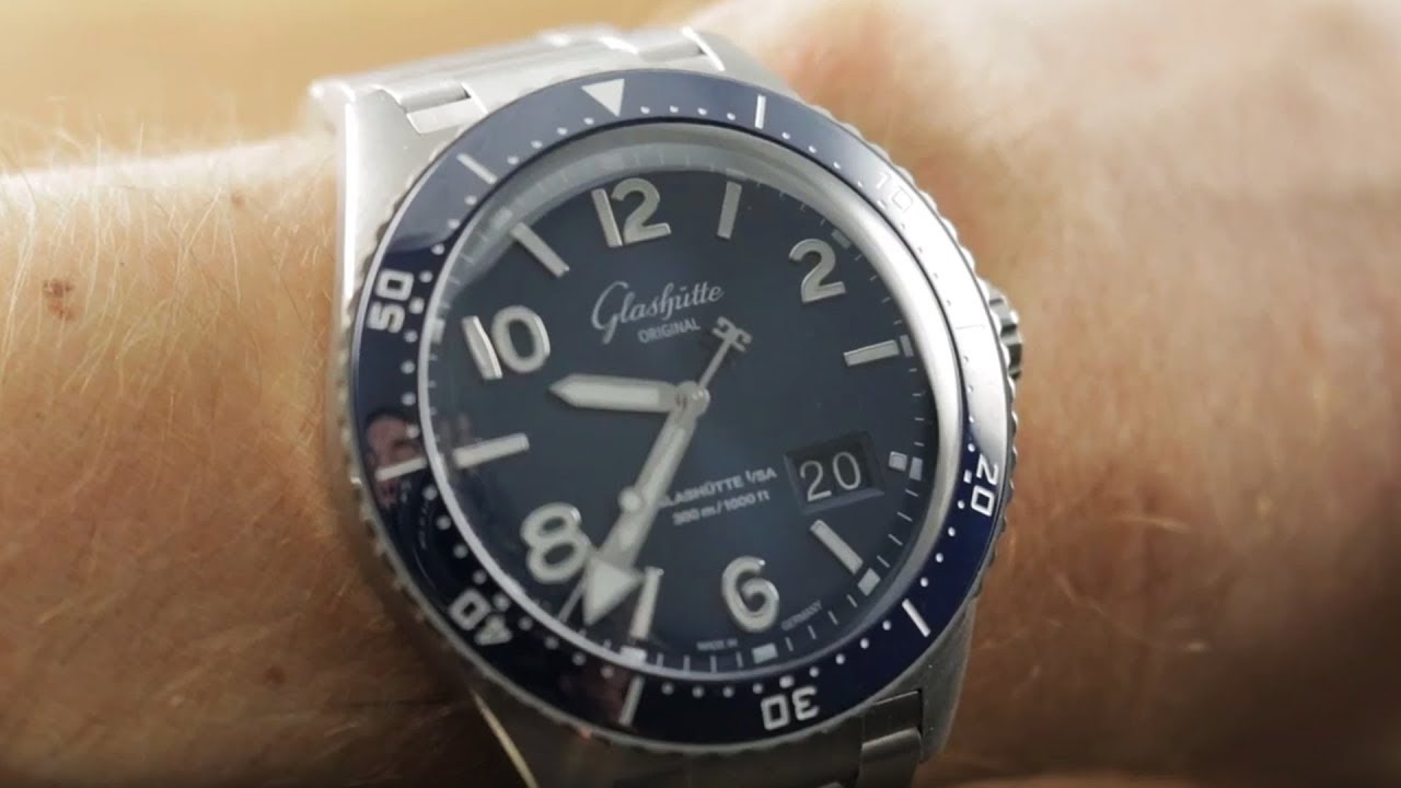 2019 Glashutte Original SeaQ Panorama Date 1-36-13-02-81-70 Dive Watch Review